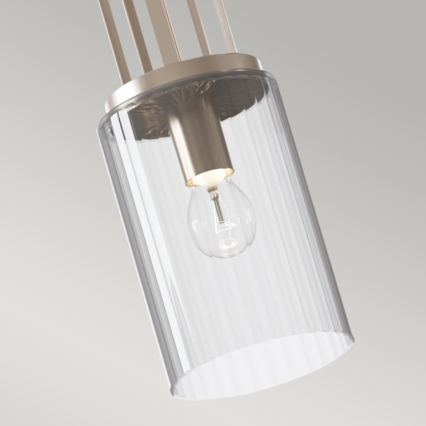 Quintiesse - Luster na tyči KIMROSE 1xE27/60W/230V pr. 17,8 cm lesklý chróm
