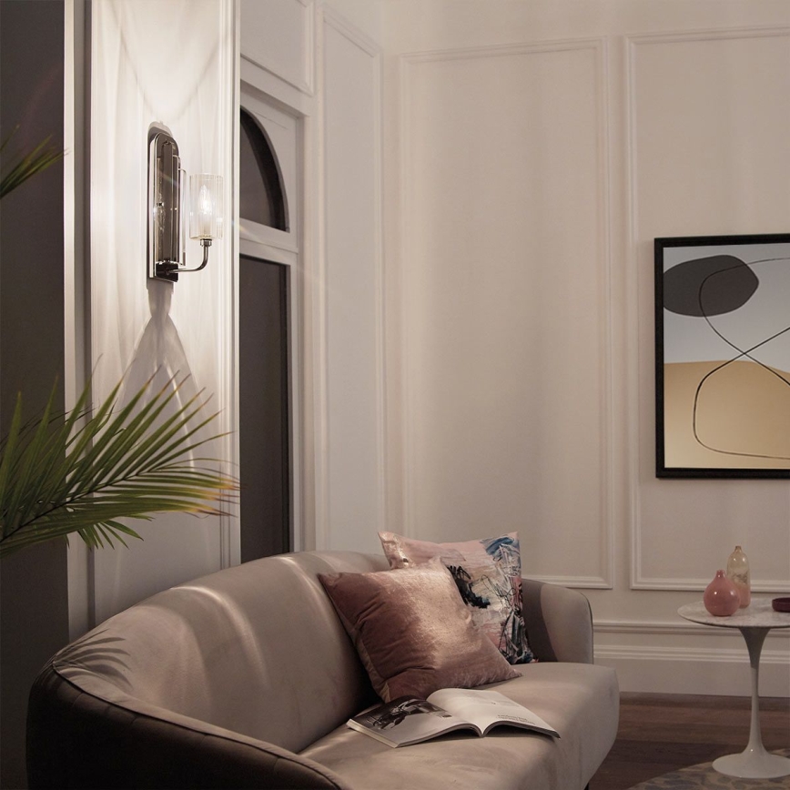 Quintiesse - Nástenné svietidlo KIMROSE 1xE14/40W/230V lesklý chróm