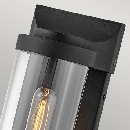 Quintiesse - Vonkajšie nástenné svietidlo PEARSON M 1xE27/60W/230V IP44 čierna