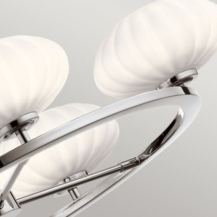 Quintiesse - LED kúpeľňový luster na tyči PIM 5xG9/3W/230V pr. 71,1 cm IP44 lesklý chróm