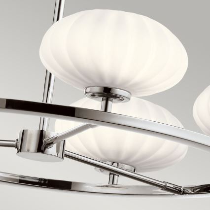 Quintiesse - LED kúpeľňový luster na tyči PIM 5xG9/3W/230V pr. 71,1 cm IP44 lesklý chróm