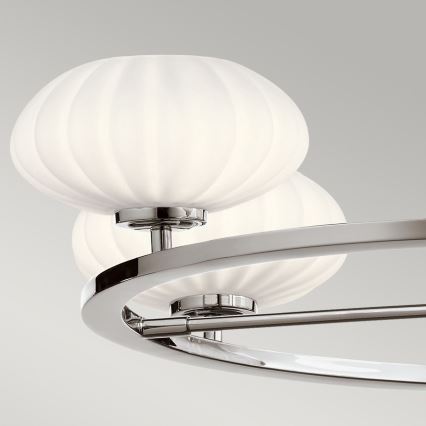 Quintiesse - LED kúpeľňový luster na tyči PIM 5xG9/3W/230V pr. 71,1 cm IP44 lesklý chróm