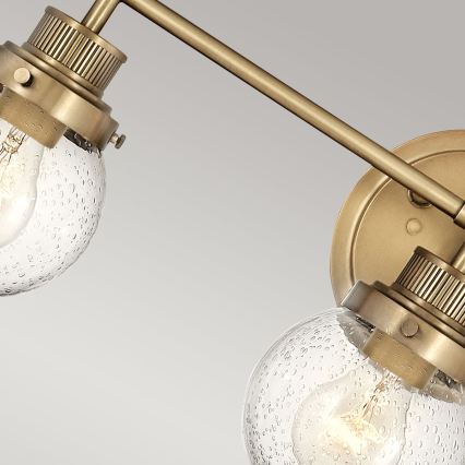 Quintiesse - Kúpeľňové nástenné svietidlo POPPY 3xE27/60W/230V IP44 zlaté