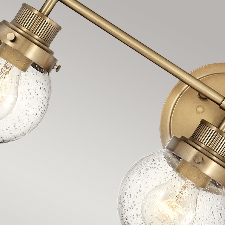 Quintiesse - Kúpeľňové nástenné svietidlo POPPY 3xE27/60W/230V IP44 zlaté