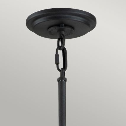 Quintiesse - Luster na tyči SILAS 8xE27/60W/230V pr. 82,9 cm čierna/zlatá