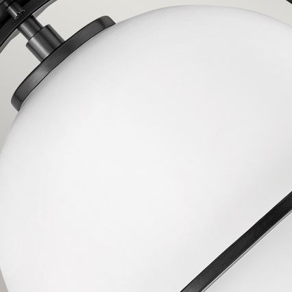 Quintiesse - Stropné svietidlo SOMERSET 1xE27/60W/230V priemer 28,2 cm čierne