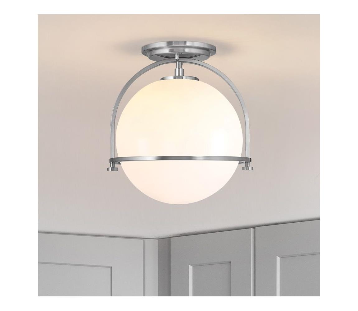 Elstead Quintiesse QN-SOMERSET-F-O-BN - Stropné svietidlo SOMERSET 1xE27/60W/230V, chróm QN-SOMERSET-F-O-BN