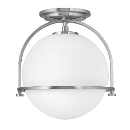 Quintiesse - Stropné svietidlo SOMERSET 1xE27/60W/230V pr. 28,2 cm matný chróm