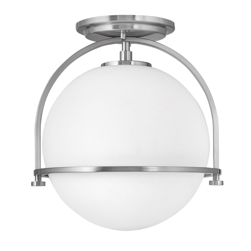 Quintiesse - Stropné svietidlo SOMERSET 1xE27/60W/230V pr. 28,2 cm matný chróm