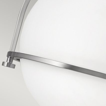 Quintiesse - Stropné svietidlo SOMERSET 1xE27/60W/230V pr. 28,2 cm matný chróm