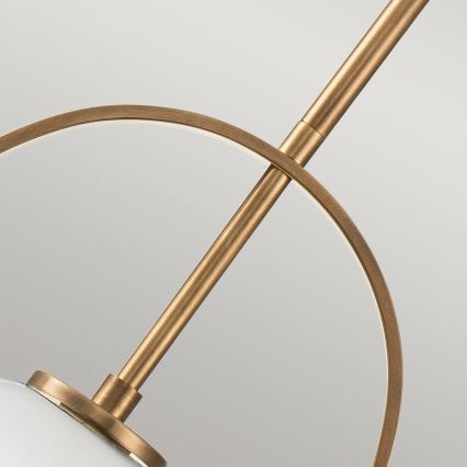 Quintiesse - Luster na tyči SOMERSET 1xE27/60W/230V priemer 28,9 cm bronzový