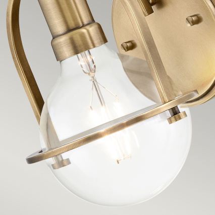 Quintiesse - Nástenná lampa SOMERSET 1xE27/60W/230V zlatá