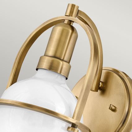 Quintiesse - Nástenná lampa SOMERSET 1xE27/60W/230V zlatá