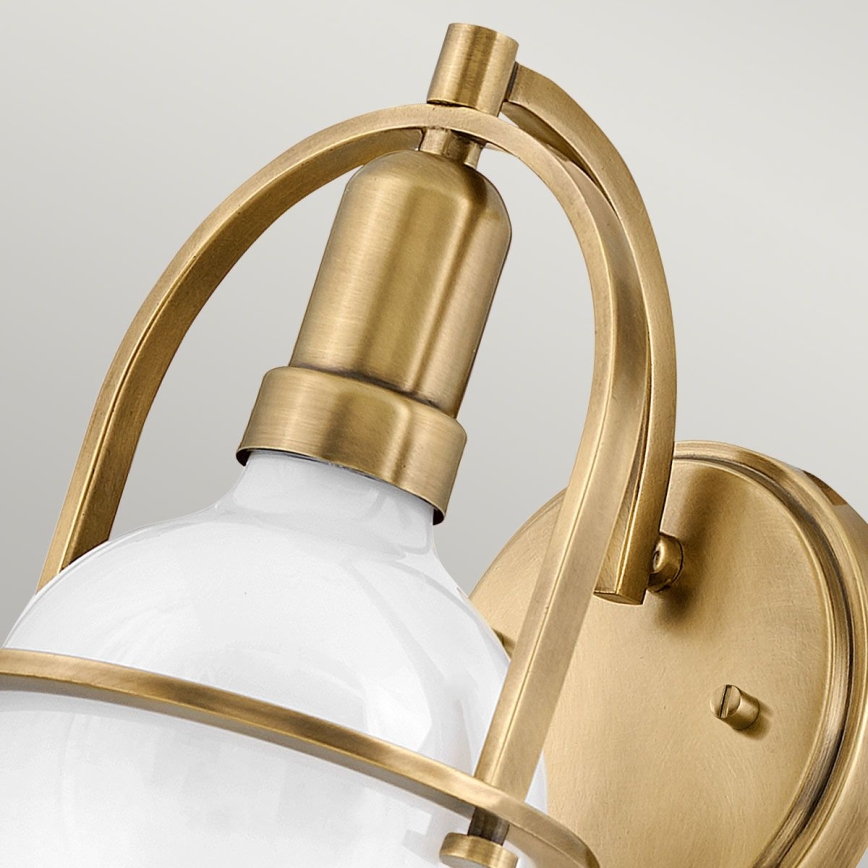 Quintiesse - Nástenná lampa SOMERSET 1xE27/60W/230V zlatá