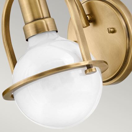 Quintiesse - Nástenná lampa SOMERSET 1xE27/60W/230V zlatá