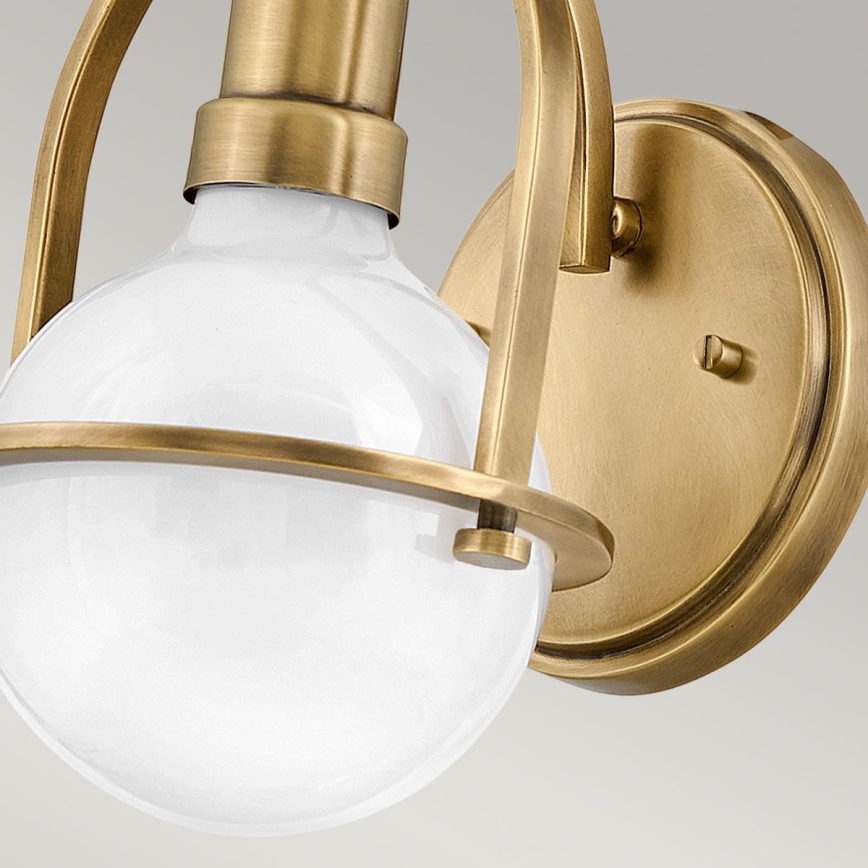 Quintiesse - Nástenná lampa SOMERSET 1xE27/60W/230V zlatá