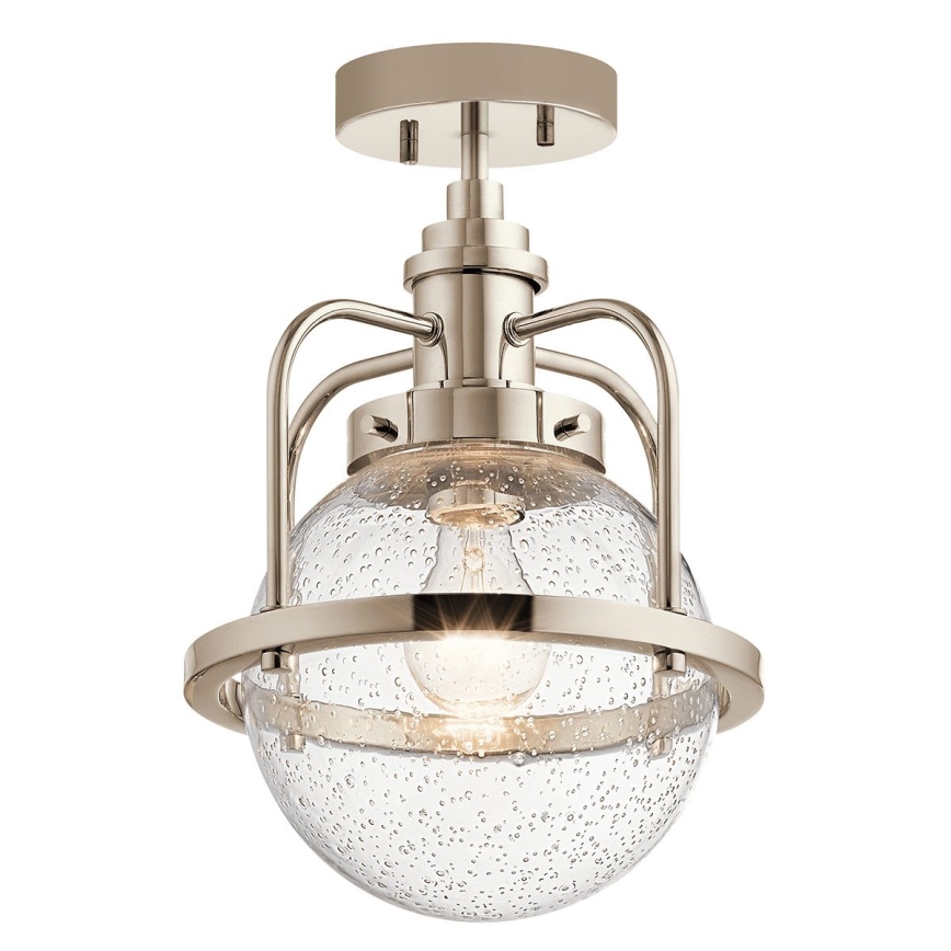 Quintiesse - Vonkajší luster na tyči TRIOCENT 1xE27/40W/230V IP44 lesklý chróm