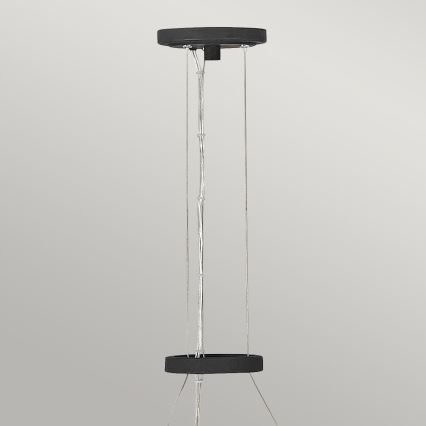 Quintiesse - Luster na lanku WILLOW 6xE14/40W/230V, priemer 61 cm, zlatá/čierna
