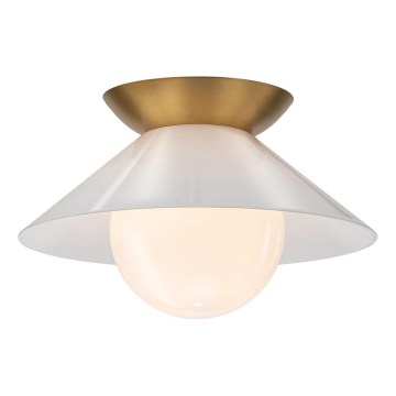 Quintiesse - Stropné svietidlo SAUCER 1xE27/40W/230V pr. 36,6 cm zlaté