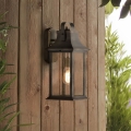Quintiesse - Vonkajšia nástenná lampa GRANT M 1xE27/60W/230V IP44 bronzová