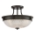 Quoizel - Prisadený luster MANTLE 2xE27/60W/230V bronzová