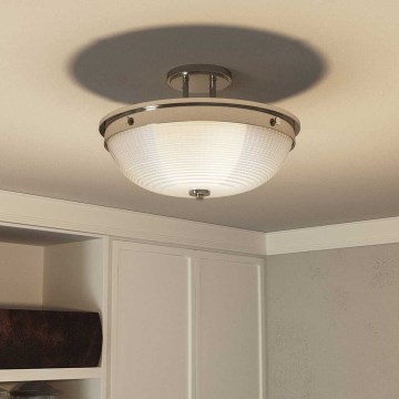 Quoizel - Prisadený luster MANTLE 2xE27/60W/230V lesklý chróm