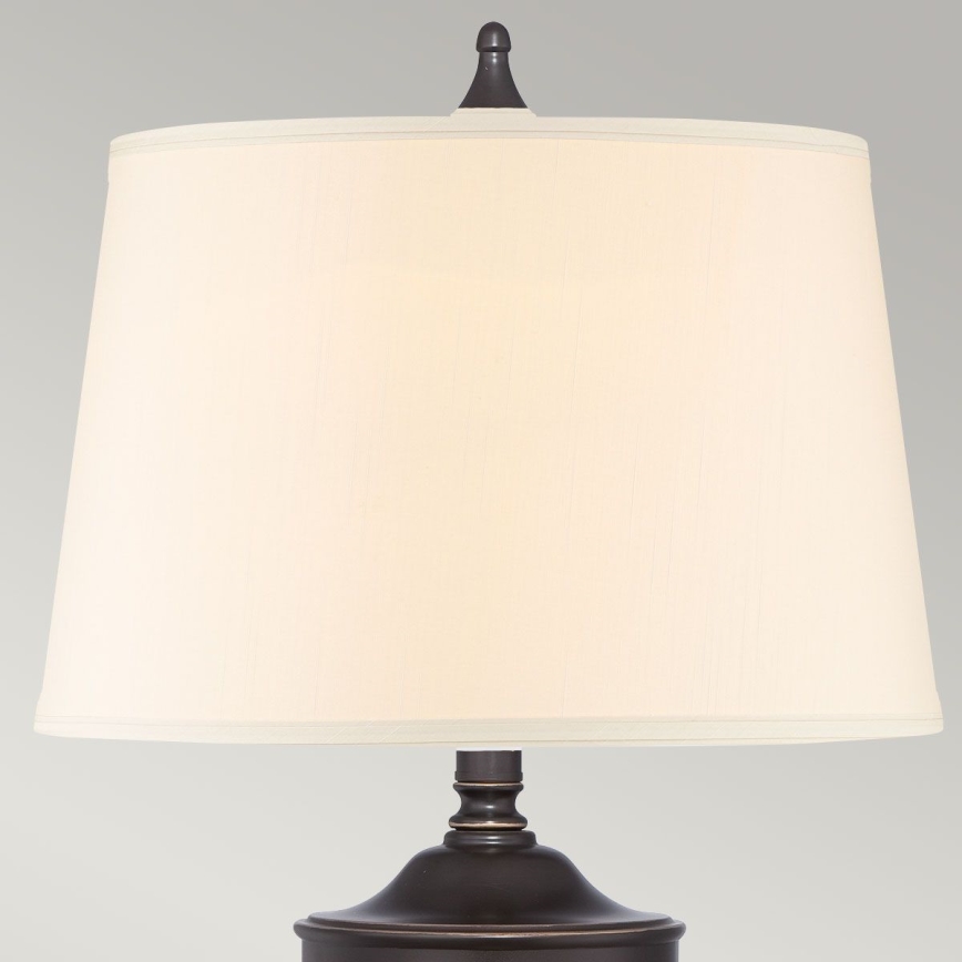 Quoizel - Stolná lampa DENNISON 1xE27/60W/230V bronzová
