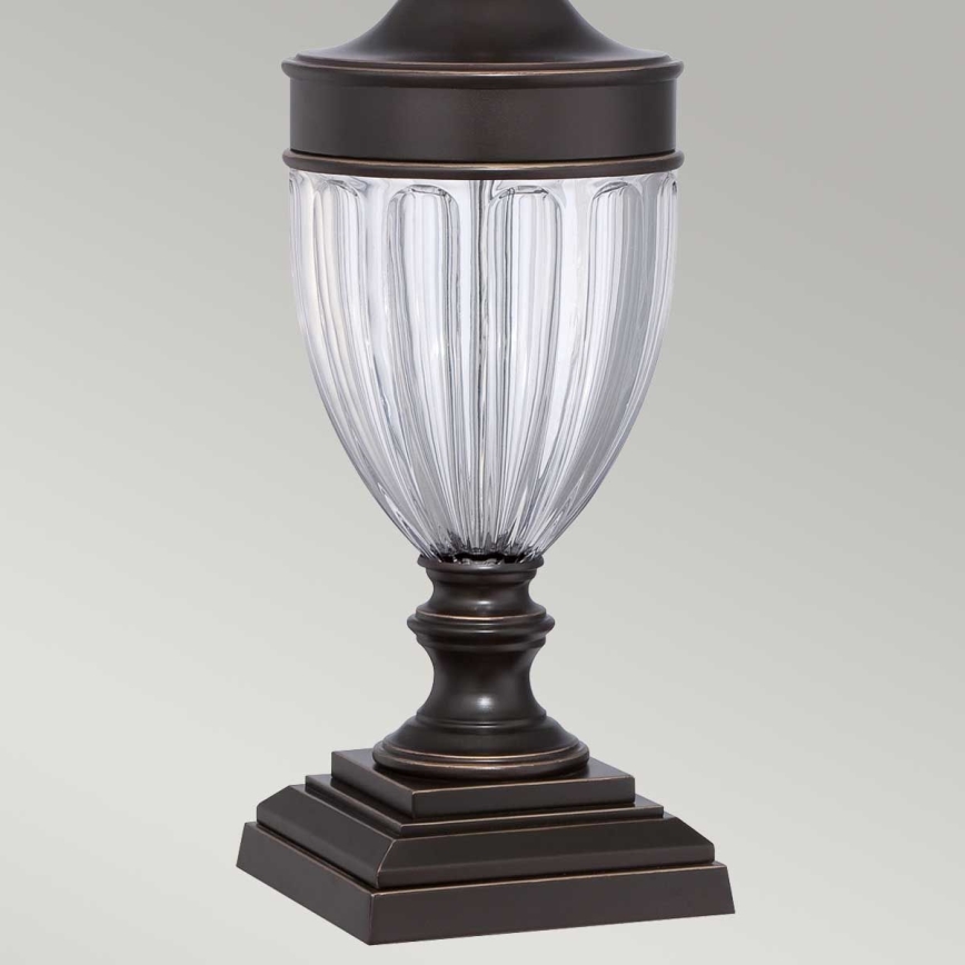 Quoizel - Stolná lampa DENNISON 1xE27/60W/230V bronzová