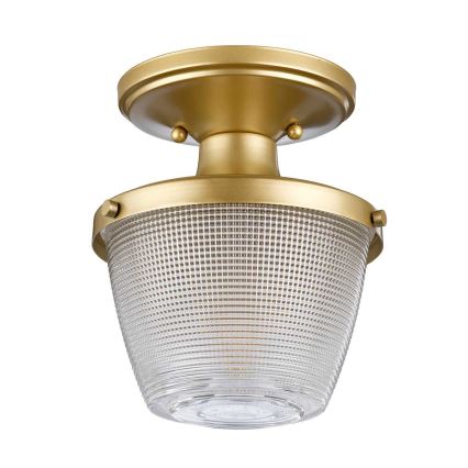Quoizel - Kúpeľňové stropné svietidlo DUBLIN 1xE27/40W/230V IP44 zlatá