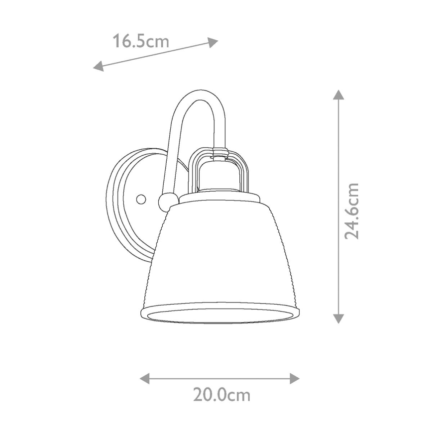Quoizel - LED Kúpeľňové nástenné svietidlo DUBLIN 1xG9/3W/230V IP44 lesklý chróm