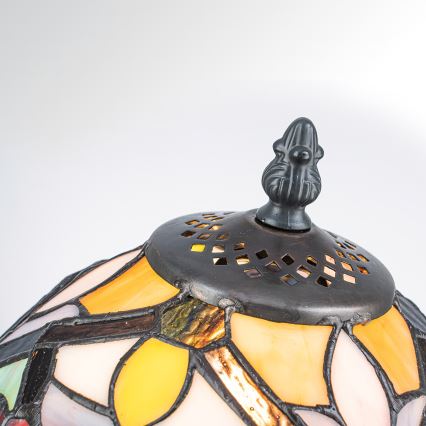Quoizel - Stolná lampa Tiffany LARISSA 1xE14/40W/230V priemer 20 cm