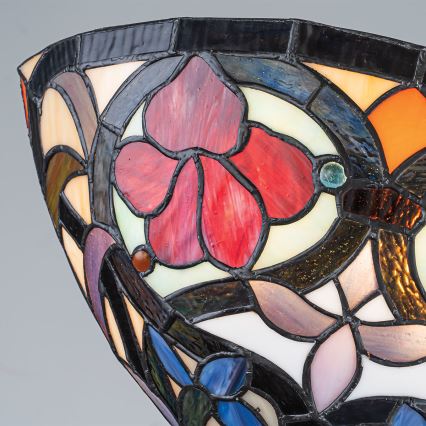 Quoizel - Nástenné svietidlo Tiffany LARISSA 2xE14/40W/230V