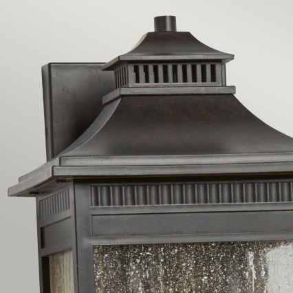 Quoizel - Vonkajšie nástenné svietidlo LIVINGSTON 2xE14/40W/230V IP44
