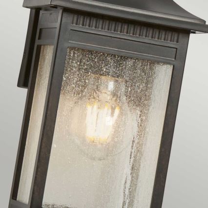 Quoizel - Vonkajšie nástenné svietidlo LIVINGSTON 1xE27/60W/230V IP44