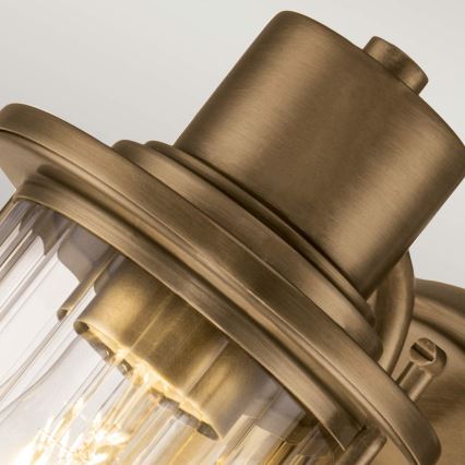 Quoizel - Kúpeľňové nástenné svietidlo RIGGS 1xE27/40W/230V IP44