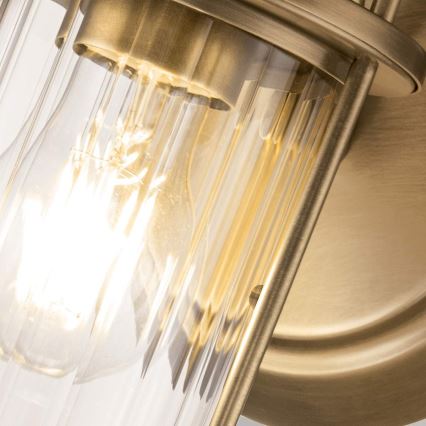 Quoizel - Kúpeľňové nástenné svietidlo RIGGS 1xE27/40W/230V IP44