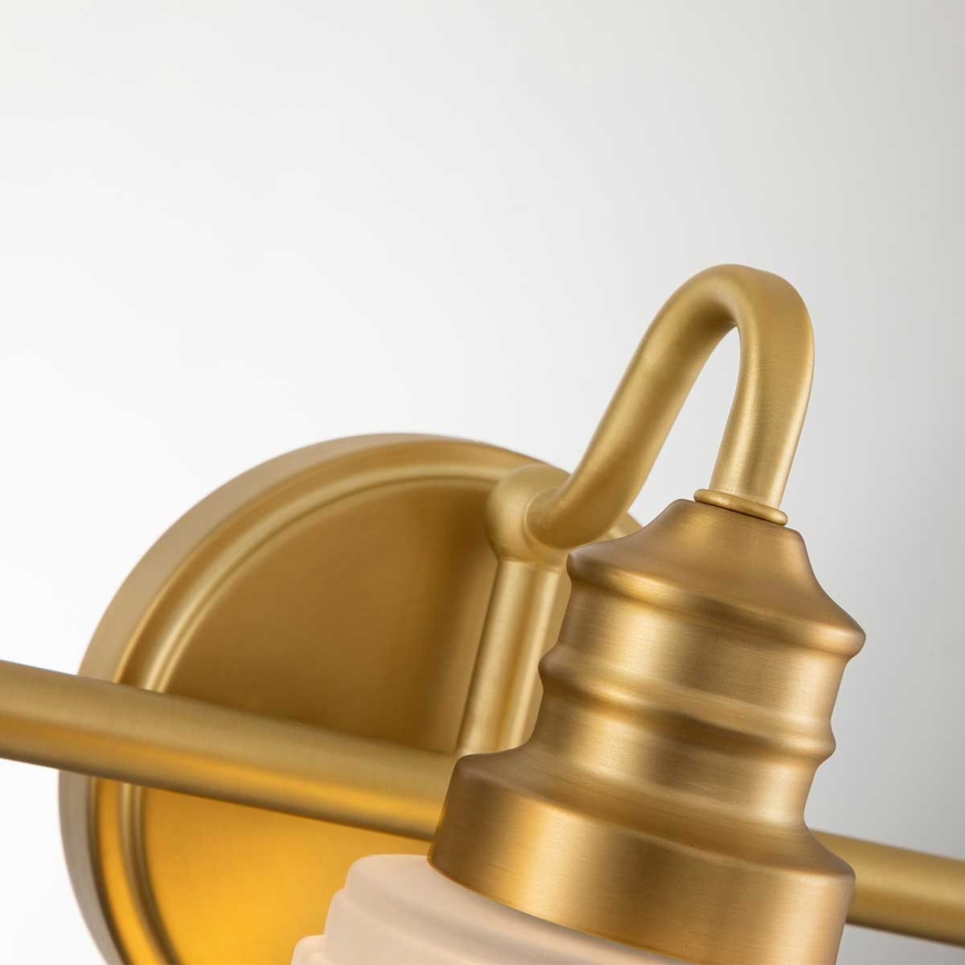 Quoizel - LED Kúpeľňové nástenné svietidlo SWELL 3xG9/3W/230V IP44 zlaté