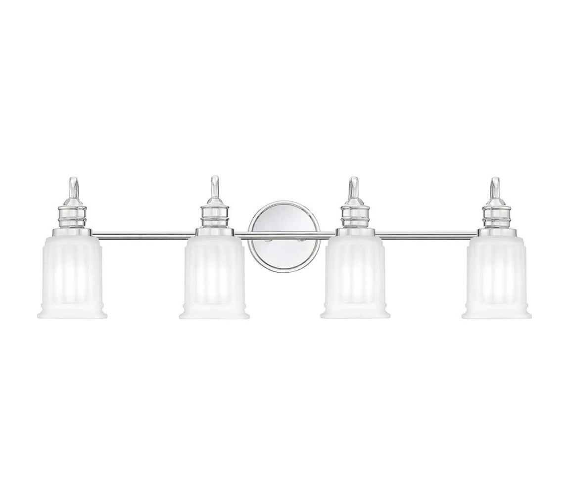 Elstead Quoizel QZ-SWELL4-PC-BATH-LED Kúpeľňové nástenné svietidlo SWELL 4xG9/3W/230V IP44 chróm QZ-SWELL4-PC-BATH