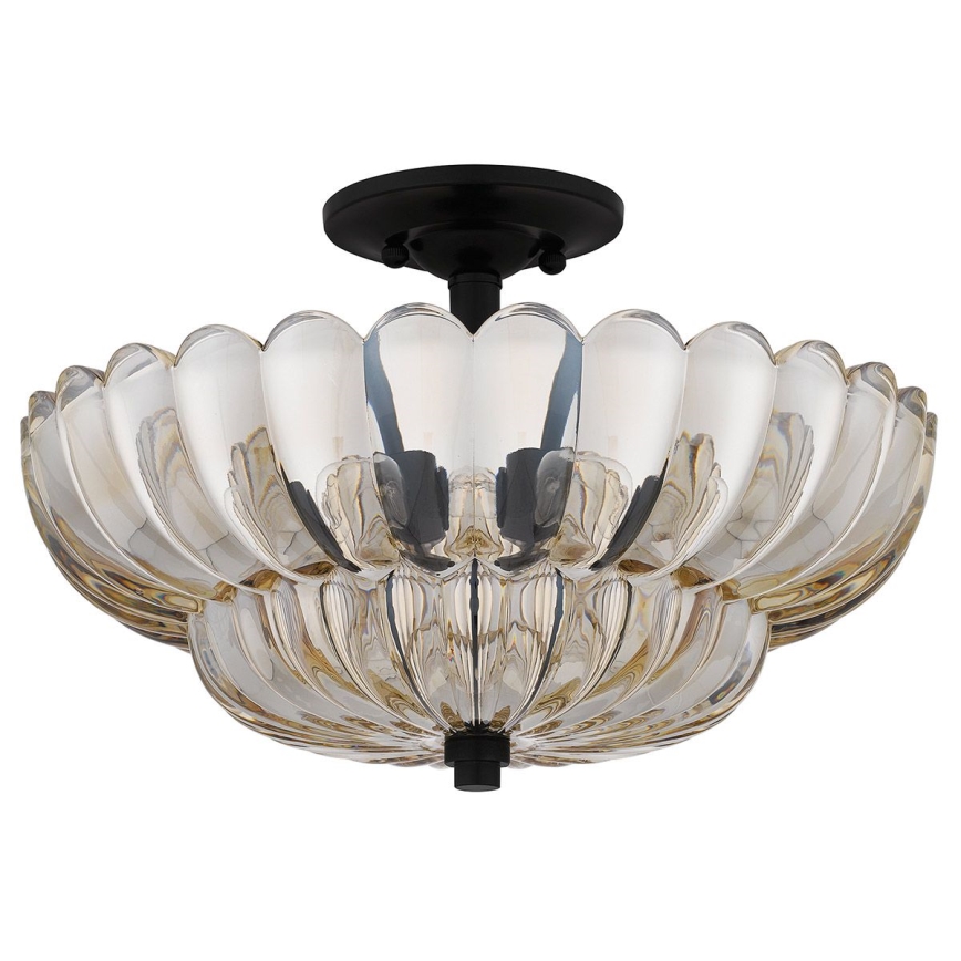 Quoizel - Stropné svietidlo WHITECAP 4xE14/40W/230V pr. 39,5 cm
