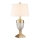 Quoizel - Stolná lampa DENNISON 1xE27/60W/230V zlatá