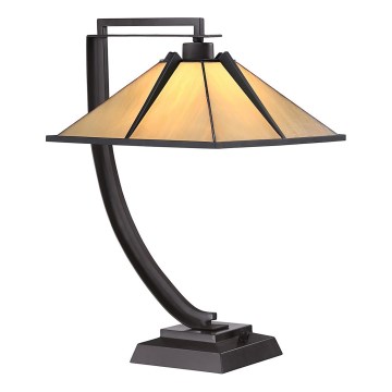 Quoizel - Stolná lampa POMEROY 1xE27/60W/230V