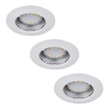 Rabalux 1046 - SADA 3x LED podhľadové svietidlo LITE 3xGU10-LED/3W/230V Rabalux 1046 - SADA 3x LED podhľadové svietidlo LITE 3xGU10-LED/3W/230V