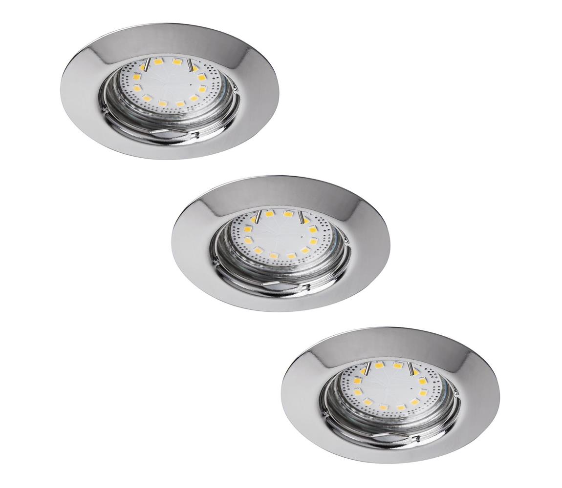 Rabalux 1047 - SADA 3x LED zapustených svietidiel LITE 3xGU10-LED/3W/230V 1047
