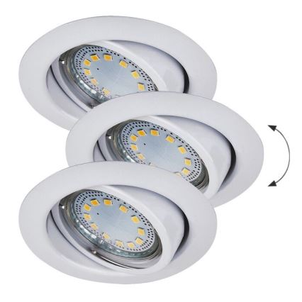 Rabalux - SADA 3xLED Podhľadové svietidlo 3xGU10/3W/230V IP40