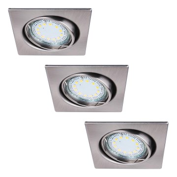 Rabalux 1057 - SADA 3x LED podhľadové svietidlo LITE 3xGU10-LED/3W/230V Rabalux 1057 - SADA 3x LED podhľadové svietidlo LITE 3xGU10-LED/3W/230V