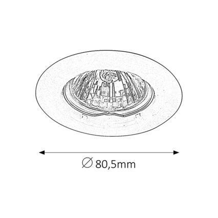 Rabalux 1089 - Podhľadové svietidlo SPOT RELIGHT 1xGU5,3/50W/12V