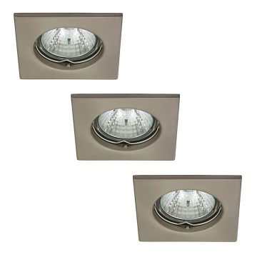 Rabalux 1114 - SADA 3x Podhľadové svietidlo SPOT LIGHT 3xGU10/50W/230V Rabalux 1114 - SADA 3x Podhľadové svietidlo SPOT LIGHT 3xGU10/50W/230V