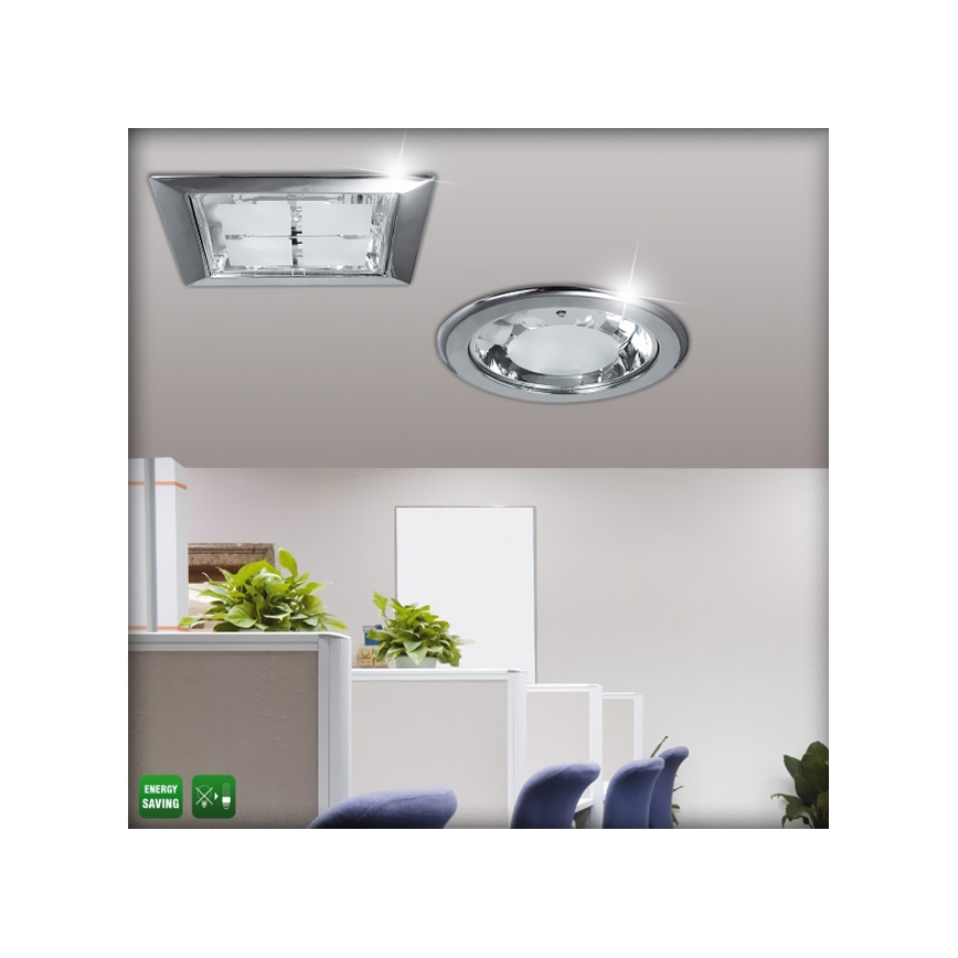 Rabalux 1149 - Podhľadové svietidlo SPOT OFFICE 2xE27/26W/230V