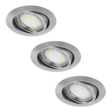 Rabalux 1166 - SADA 3x LED podhľadové svietidlo LITE 3xGU10-LED/3W/230V Rabalux 1166 - SADA 3x LED podhľadové svietidlo LITE 3xGU10-LED/3W/230V