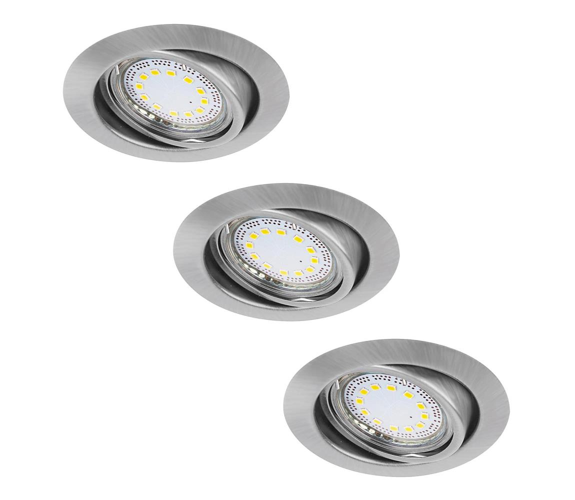 Rabalux 1166 - SADA 3xLED zapustené svietidlo LITE 3xGU10/3W/230V 1166